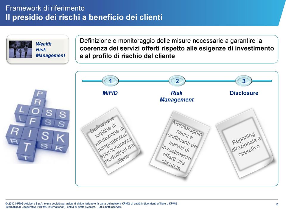 garantire la coerenza dei servizi offerti rispetto alle esigenze di