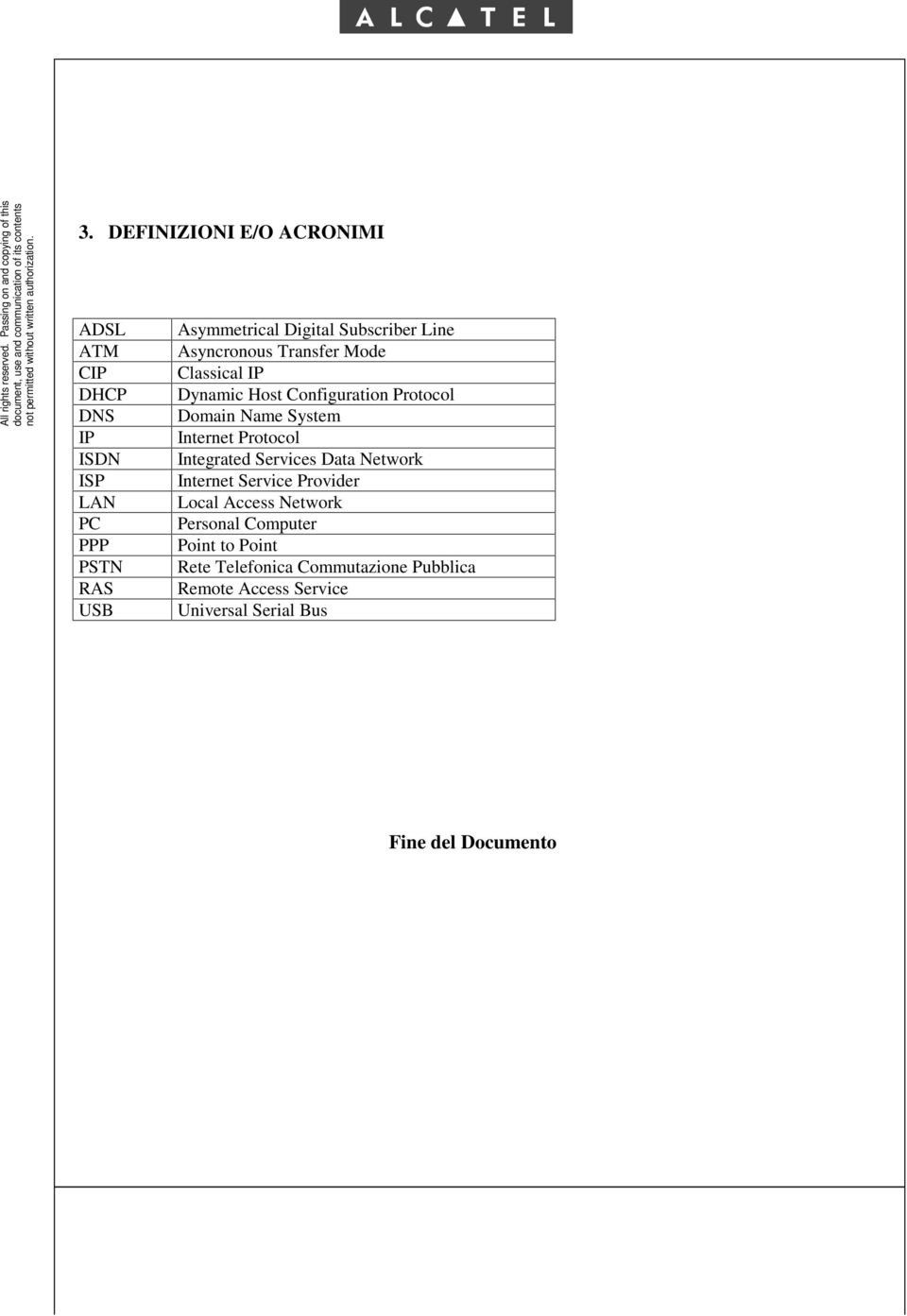 Integrated Services Data Network ISP Internet Service Provider LAN Local Access Network PC Personal Computer