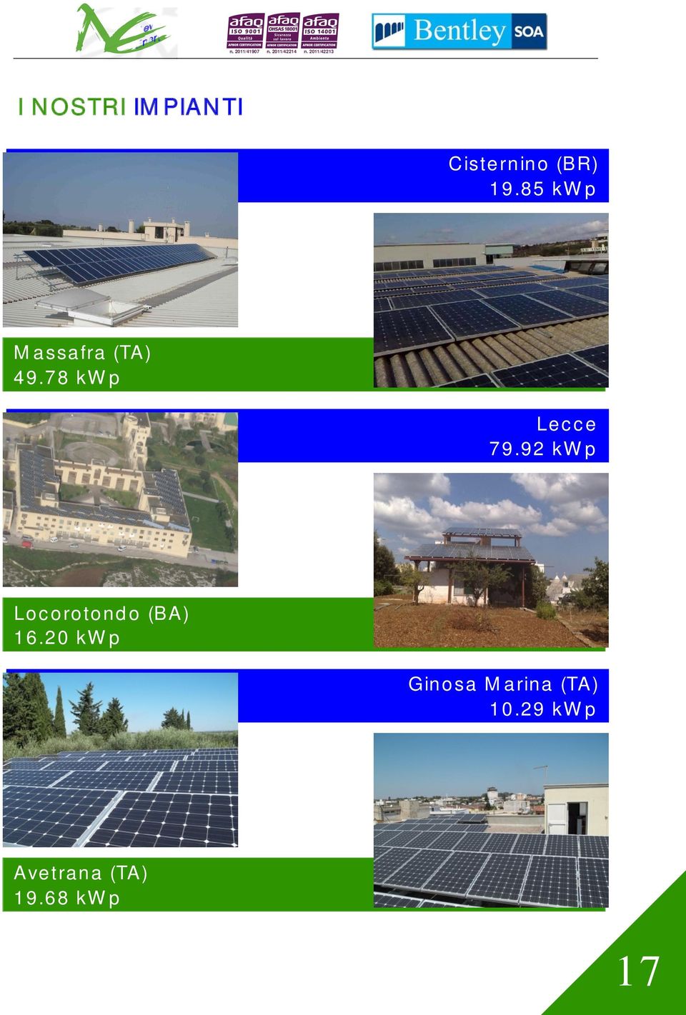 92 kwp Locorotondo (BA) 16.