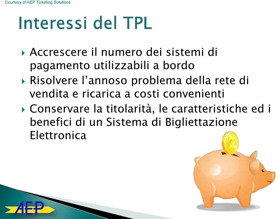 ricarica a costi convenienti Conservare la titolarità, le