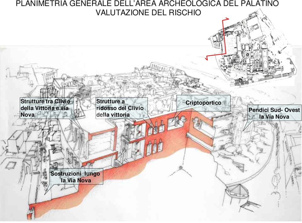 via Nova Strutture a ridosso del Clivio della vittoria