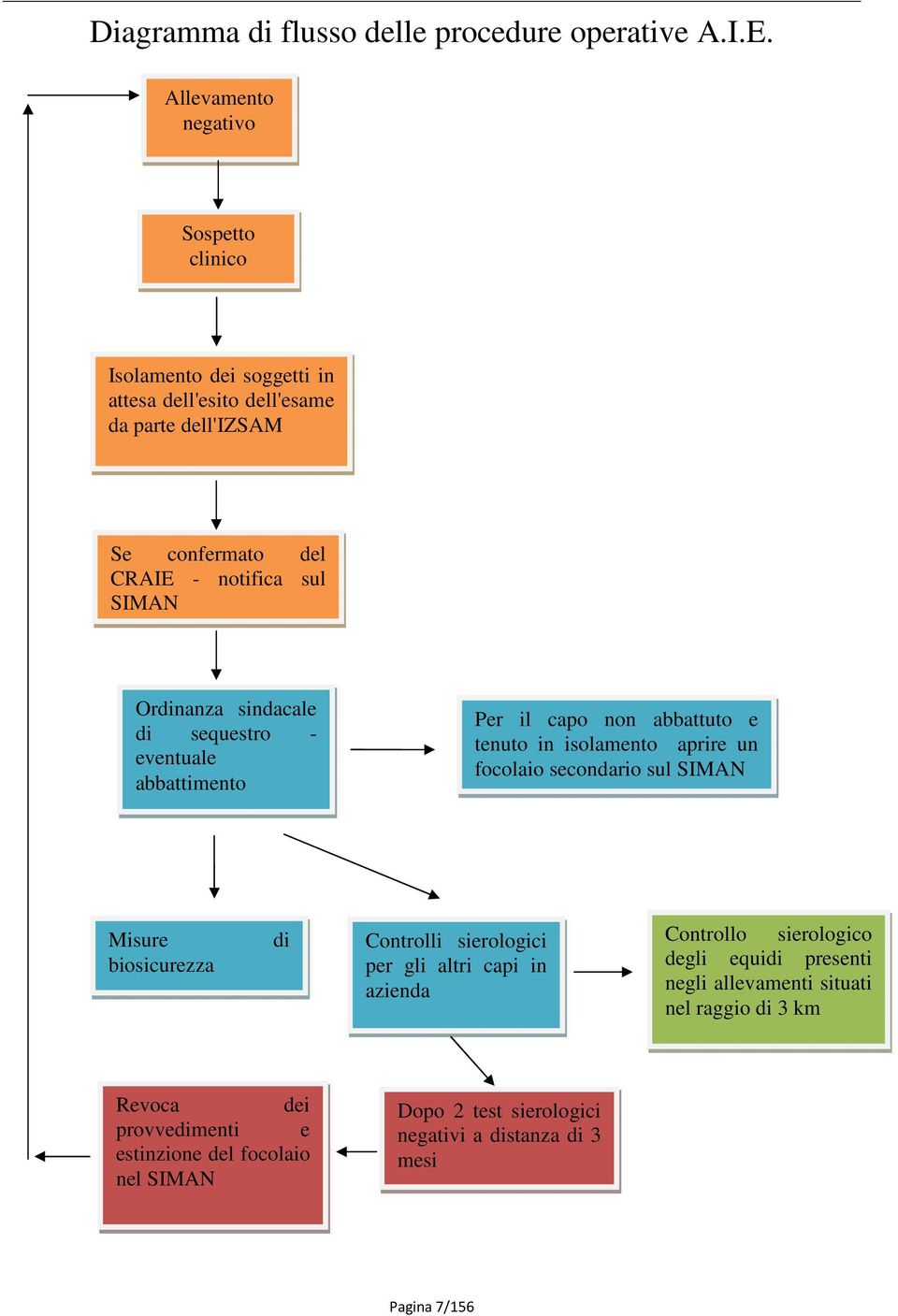 Ordinanza sindacale di sequestro - eventuale abbattimento Per il capo non abbattuto e tenuto in isolamento aprire un focolaio secondario sul SIMAN Misure