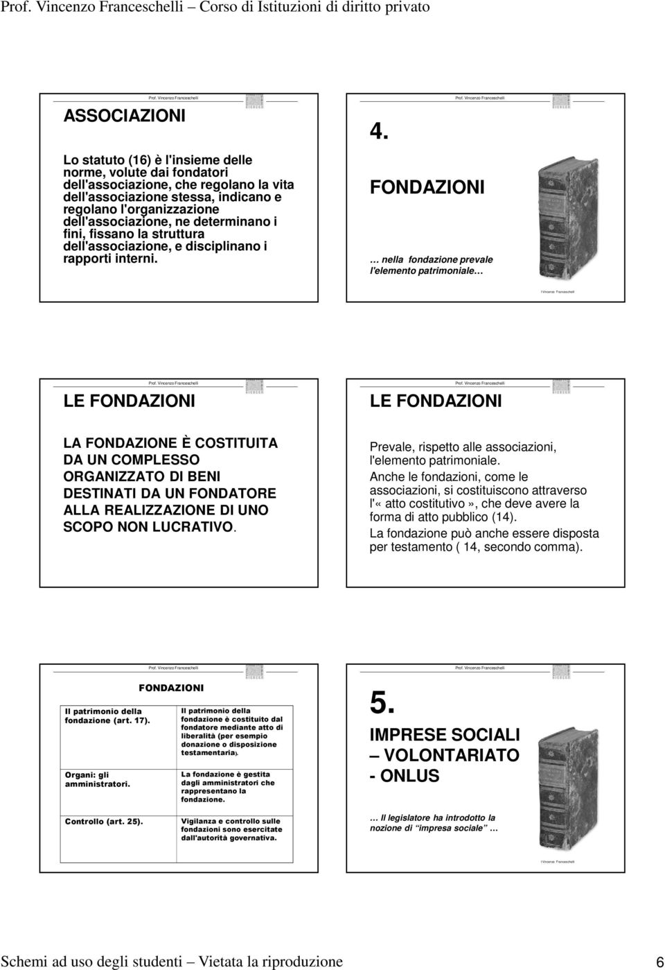 i fini, fissano la struttura dell'associazione, e disciplinano i rapporti interni.