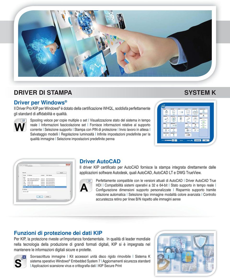 applicazioni software Autodesk, quali AutoCAD, AutoCAD LT e DWG TrueView.