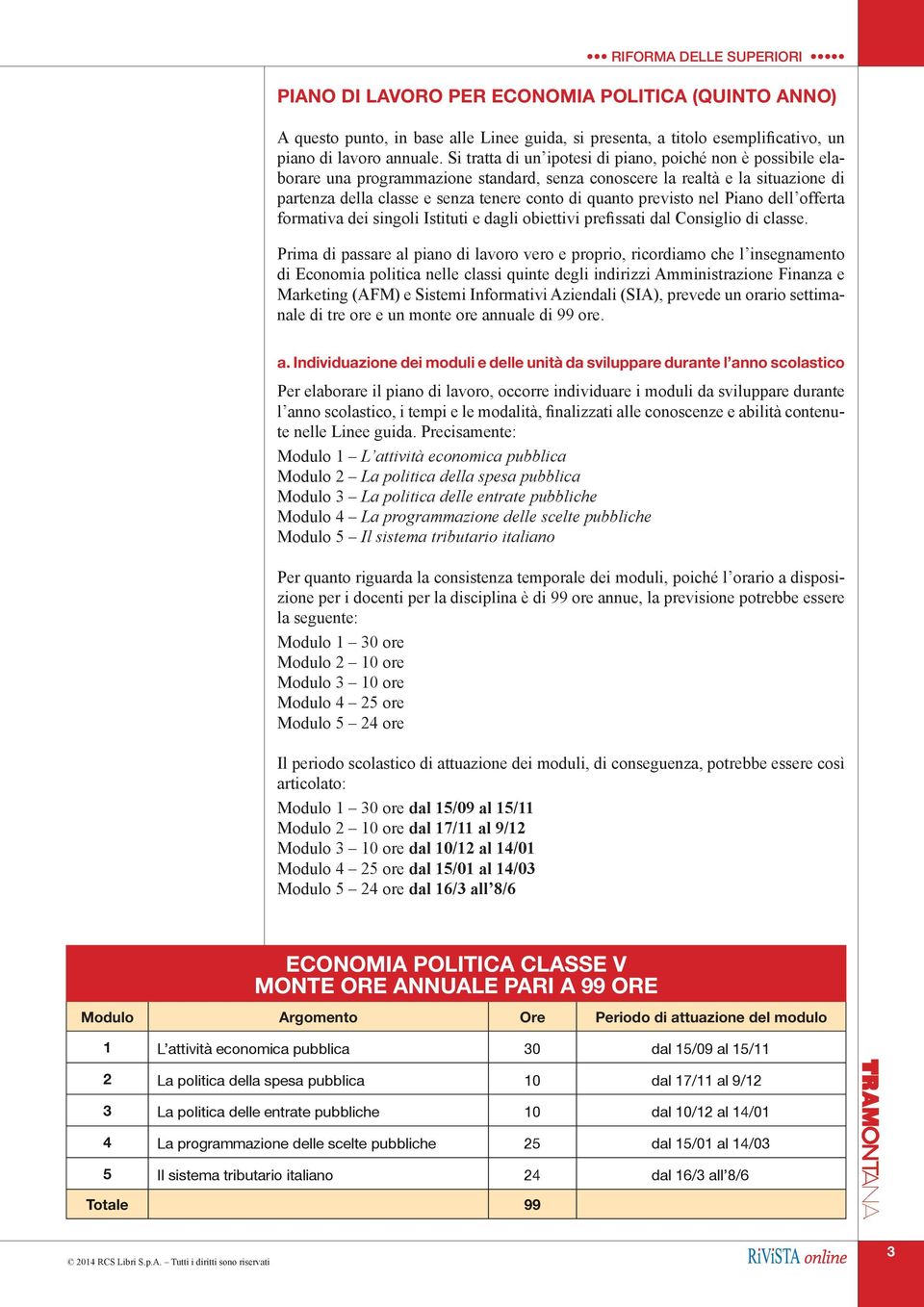 previsto nel Piano dell offerta formativa dei singoli Istituti e dagli obiettivi prefissati dal Consiglio di classe.