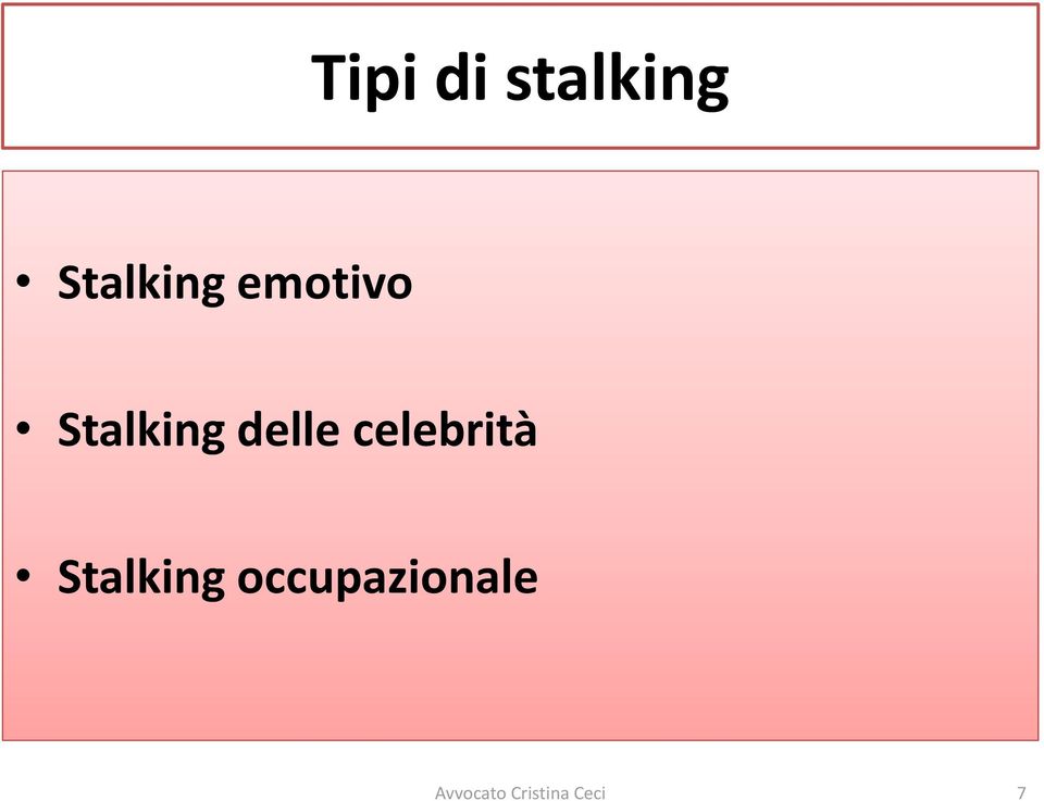 celebrità Stalking