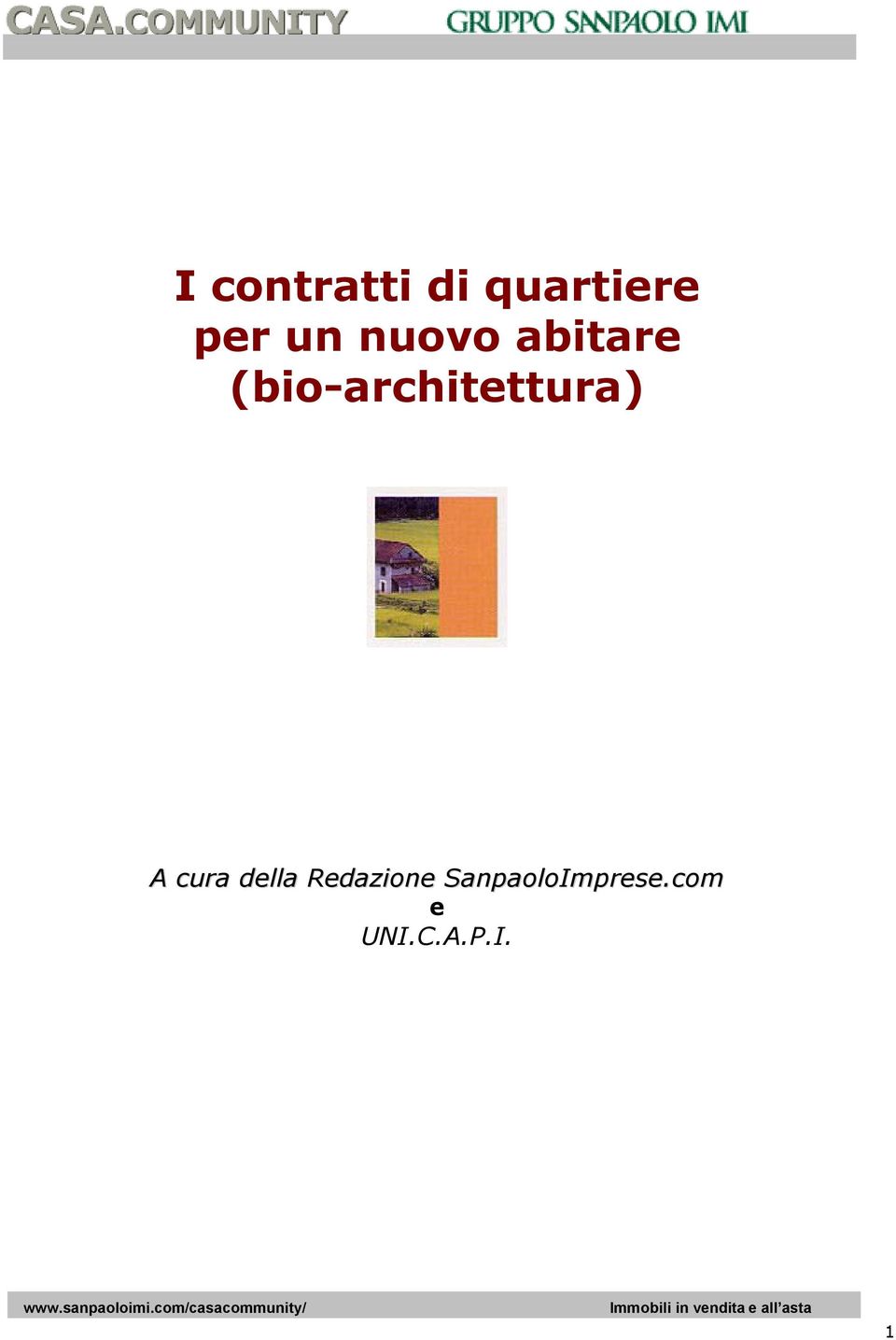 (bio-architettura) A cura