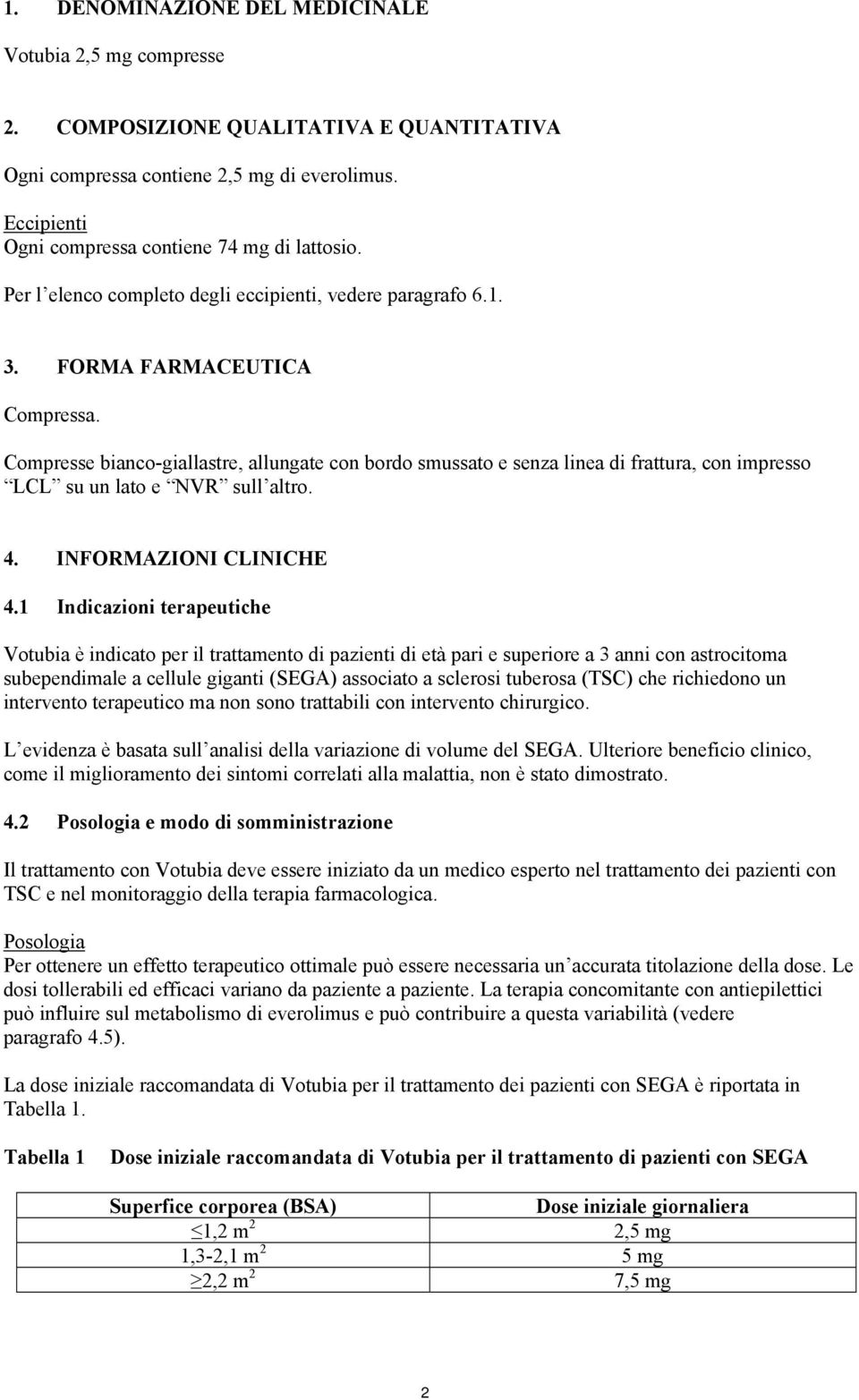 Compresse bianco-giallastre, allungate con bordo smussato e senza linea di frattura, con impresso LCL su un lato e NVR sull altro. 4. INFORMAZIONI CLINICHE 4.