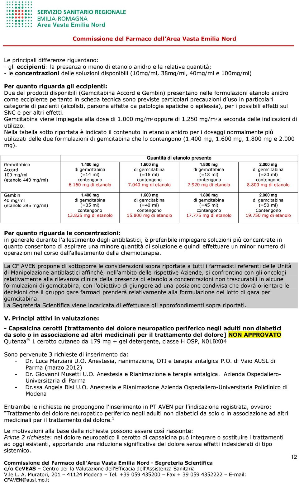 previste particolari precauzioni d uso in particolari categorie di pazienti (alcolisti, persone affette da patologie epatiche o epilessia), per i possibili effetti sul SNC e per altri effetti.