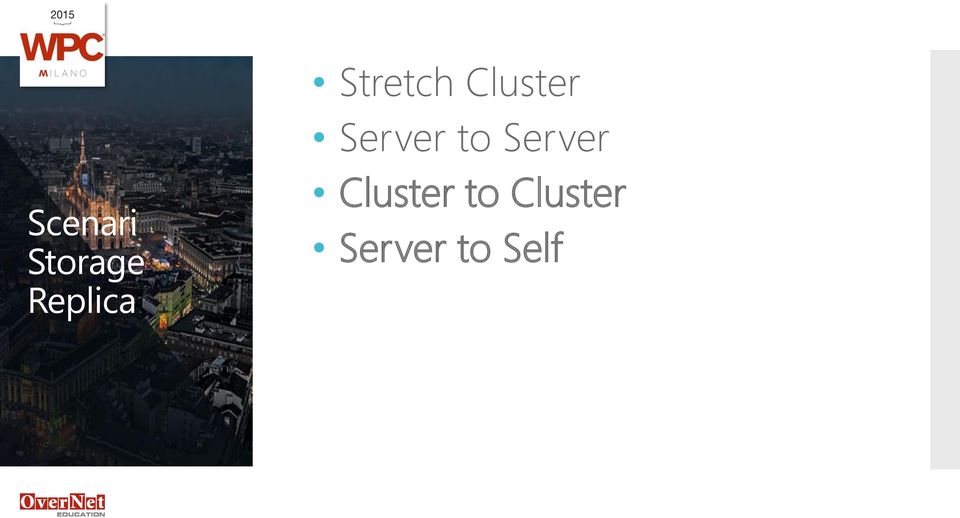 Cluster Server to