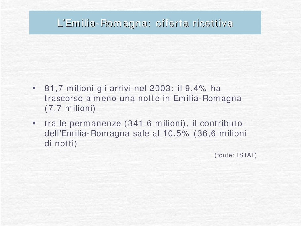 milioni) tra le permanenze (341,6 milioni), il