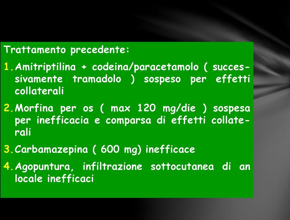 effetti collaterali 2.