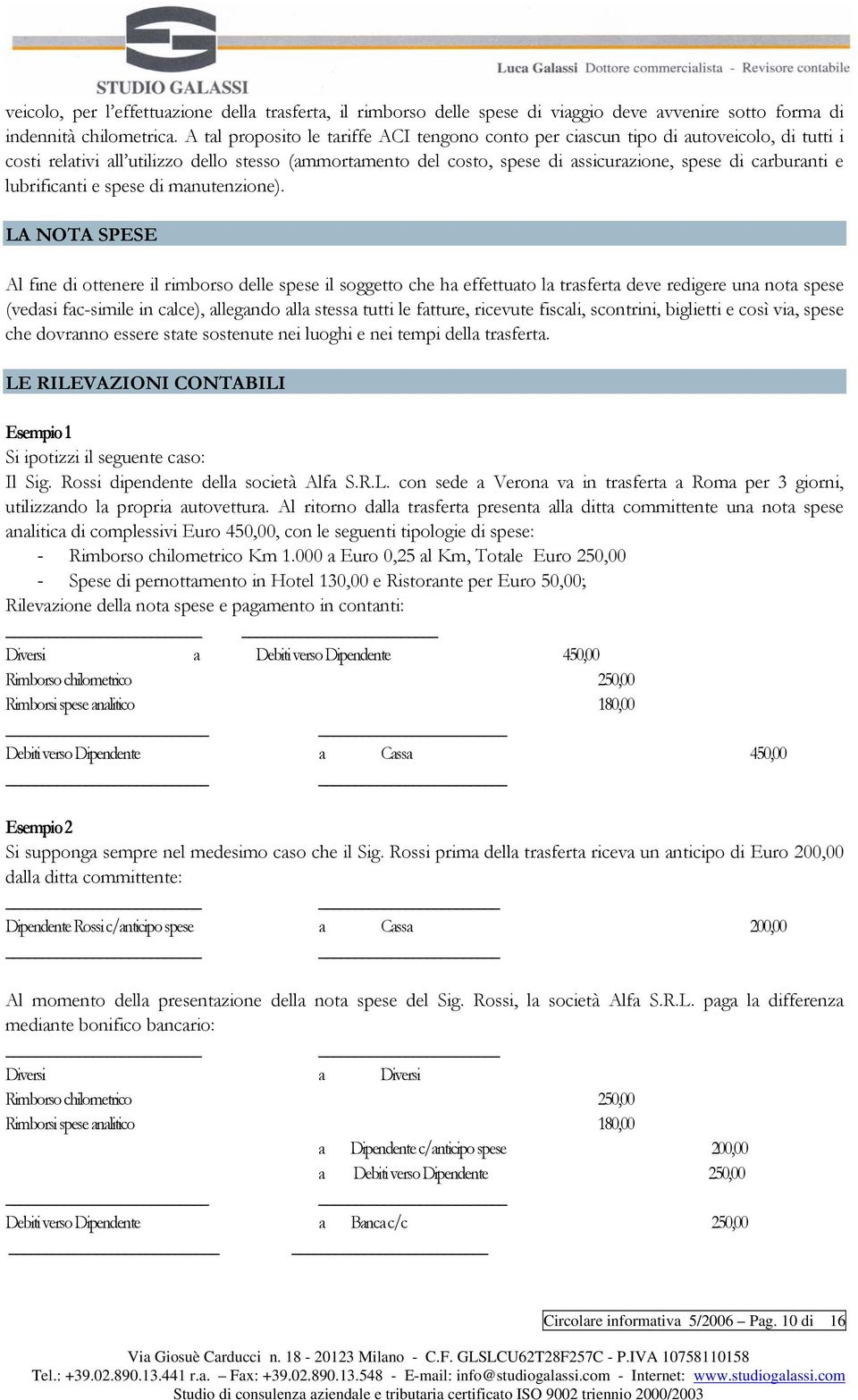 e lubrificanti e spese di manutenzione).