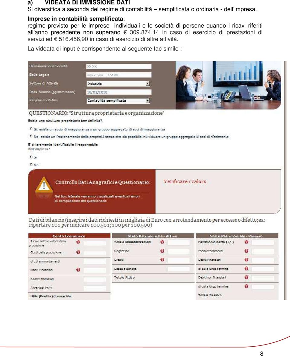 Imprese in contabilità semplificata: regime previsto per le imprese individuali e le società di persone quando i