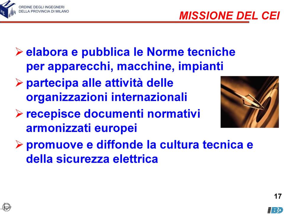 organizzazioni internazionali recepisce documenti normativi