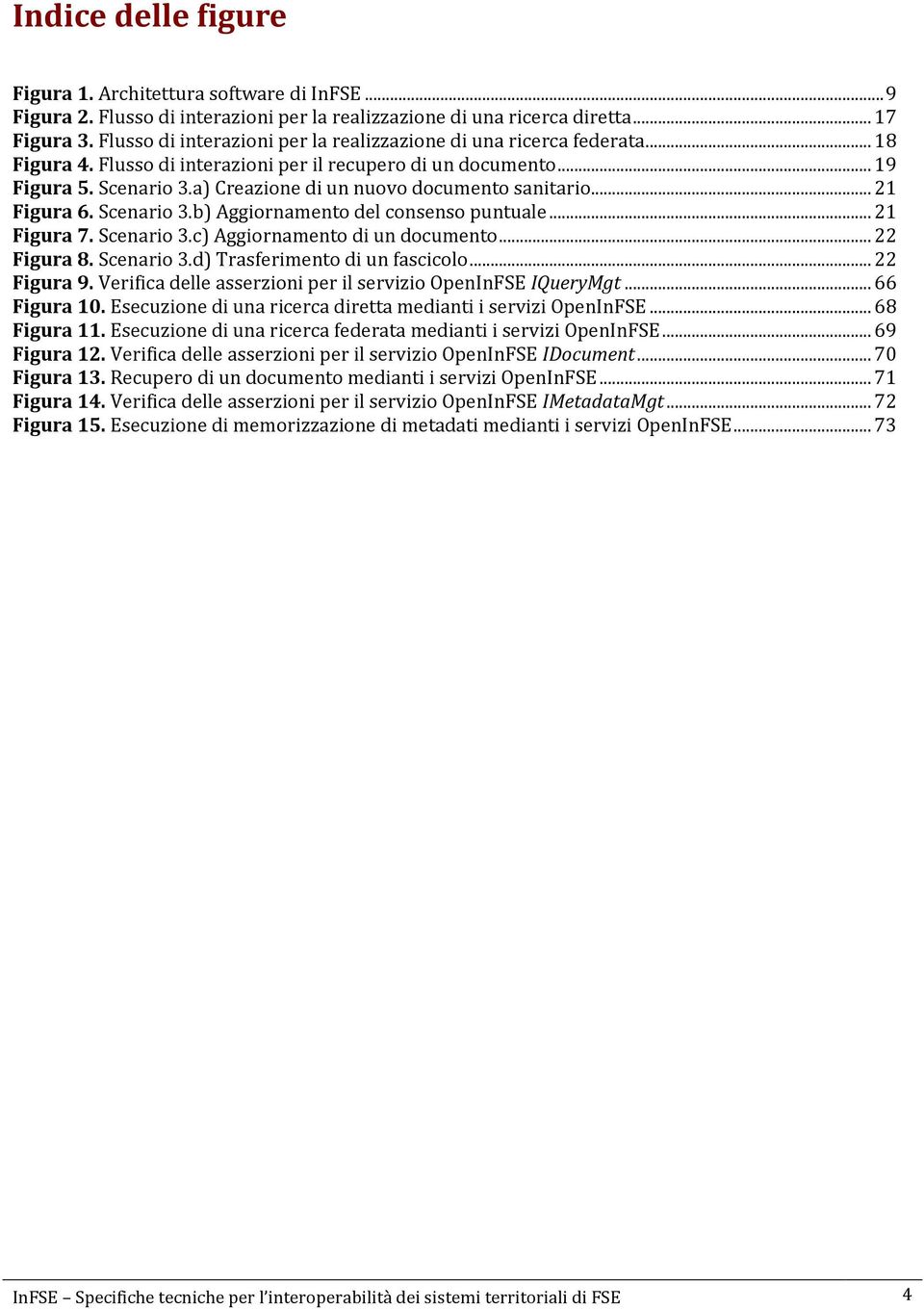 a) Creazione di un nuovo documento sanitario... 21 Figura 6. Scenario 3.b) Aggiornamento del consenso puntuale... 21 Figura 7. Scenario 3.c) Aggiornamento di un documento... 22 Figura 8. Scenario 3.d) Trasferimento di un fascicolo.