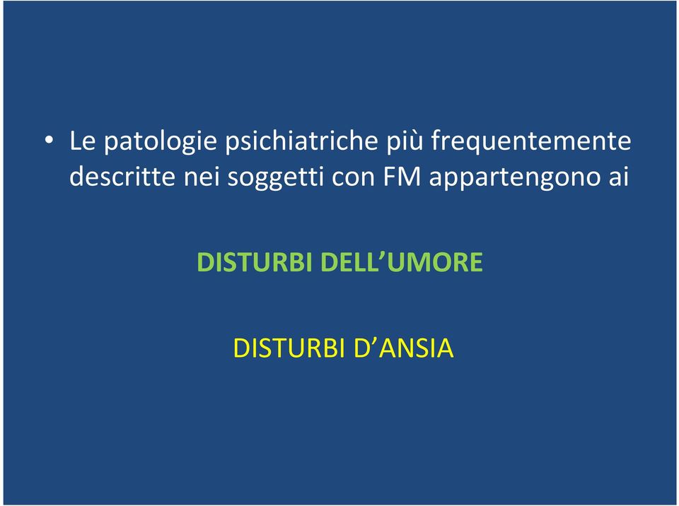 soggetti con FM appartengono ai