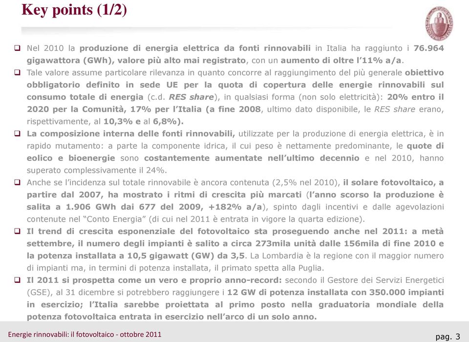 consumo totale di