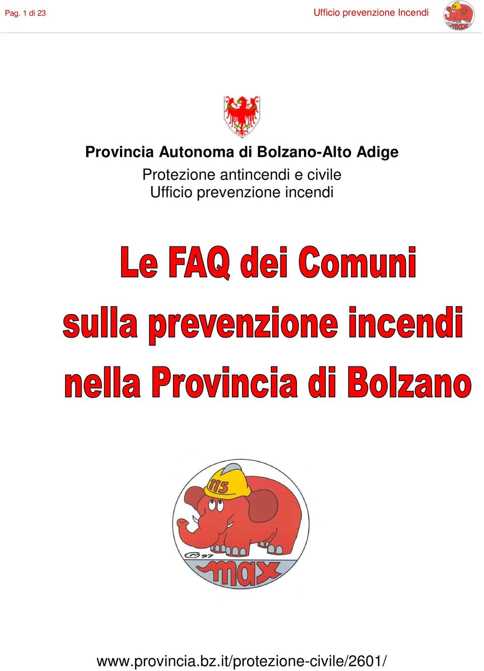 antincendi e civile Ufficio