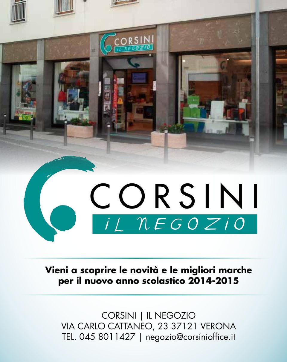2014-2015 CORSINI IL NEGOZIO VIA CARLO CATTANEO,