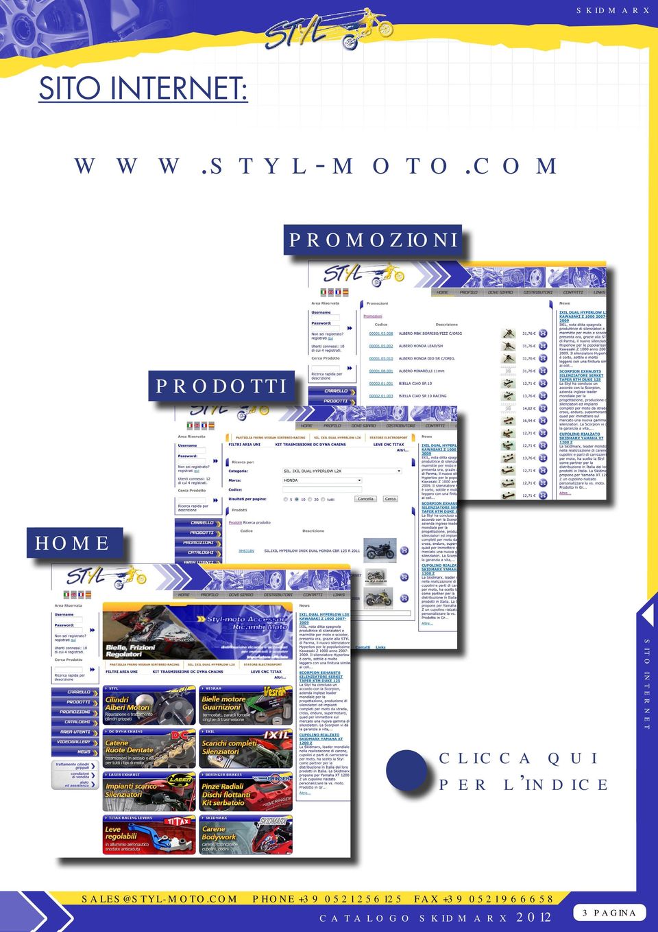 qui per l indice SALES@STYL-MOTO.