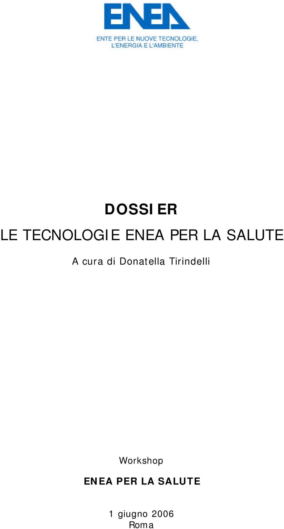 Donatella Tirindelli Workshop
