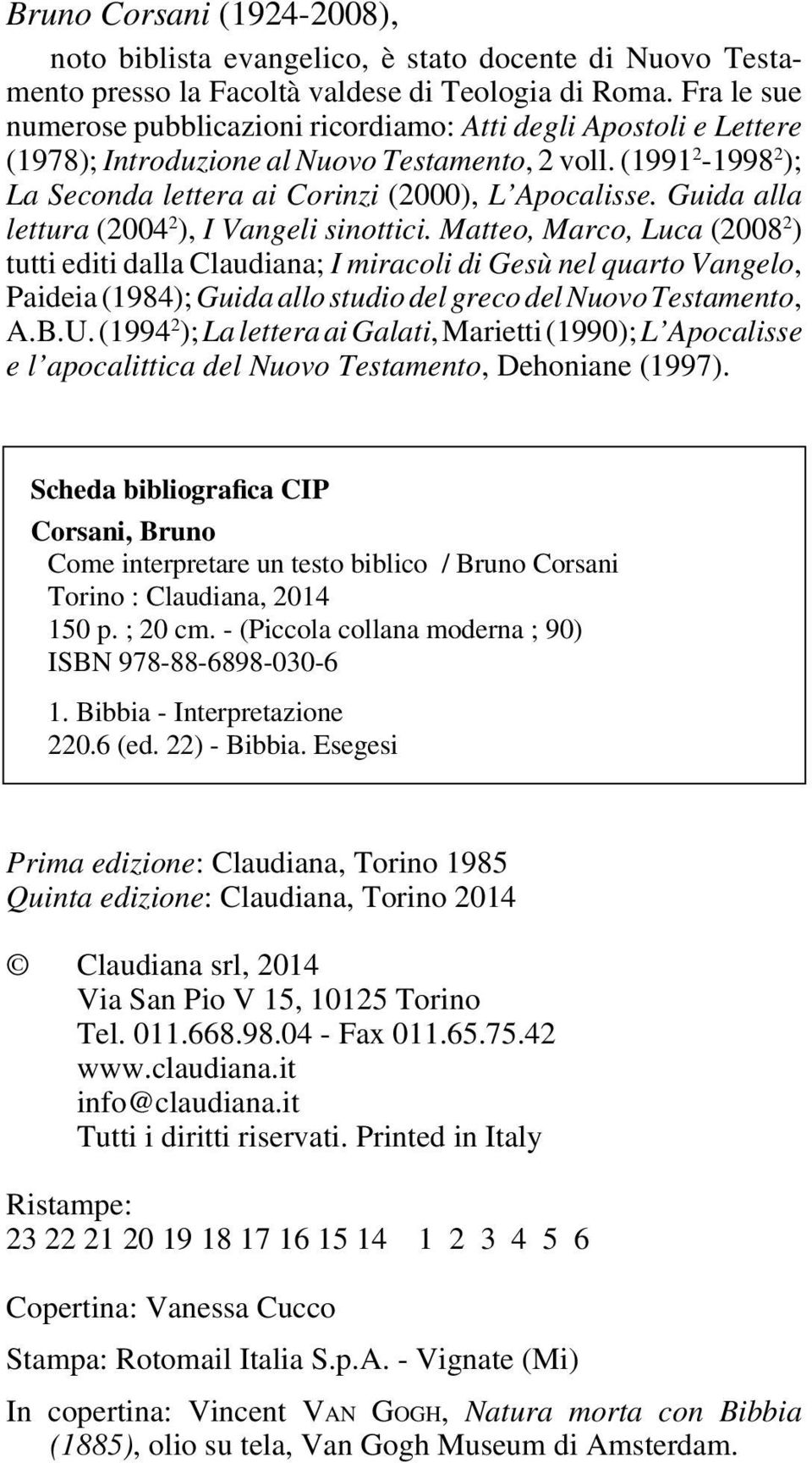 Guida alla lettura (2004 2 ), I Vangeli sinottici.