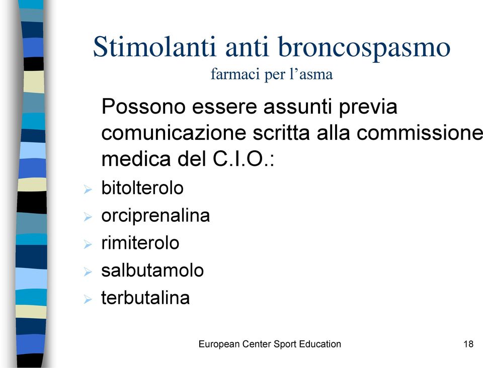 commissione medica del C.I.O.