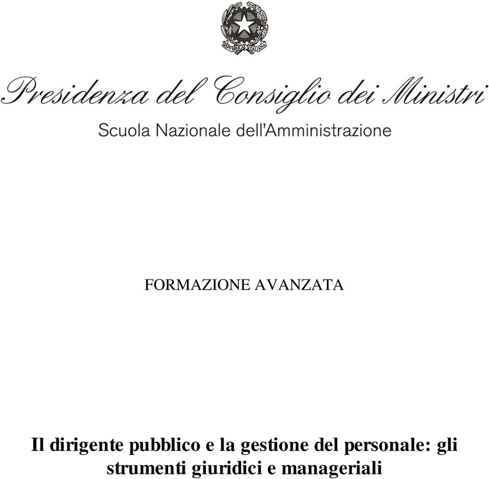 gestione del personale: