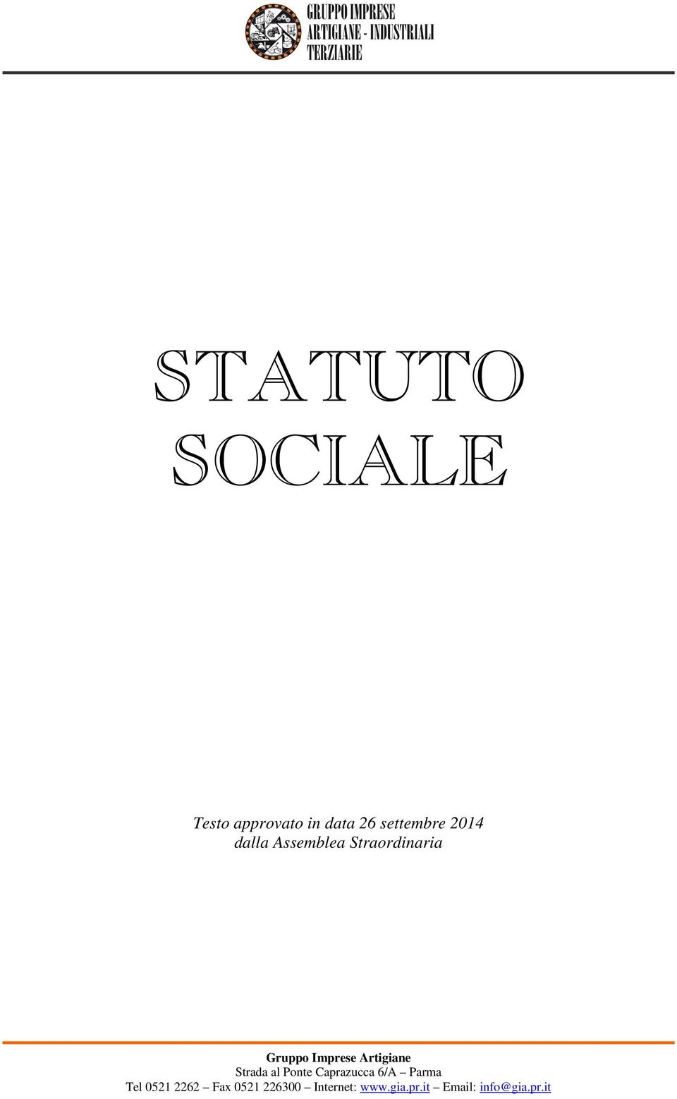 settembre 2014 dalla