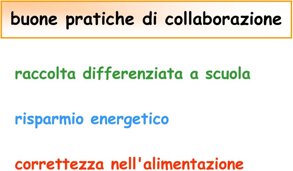 differenziata a scuola