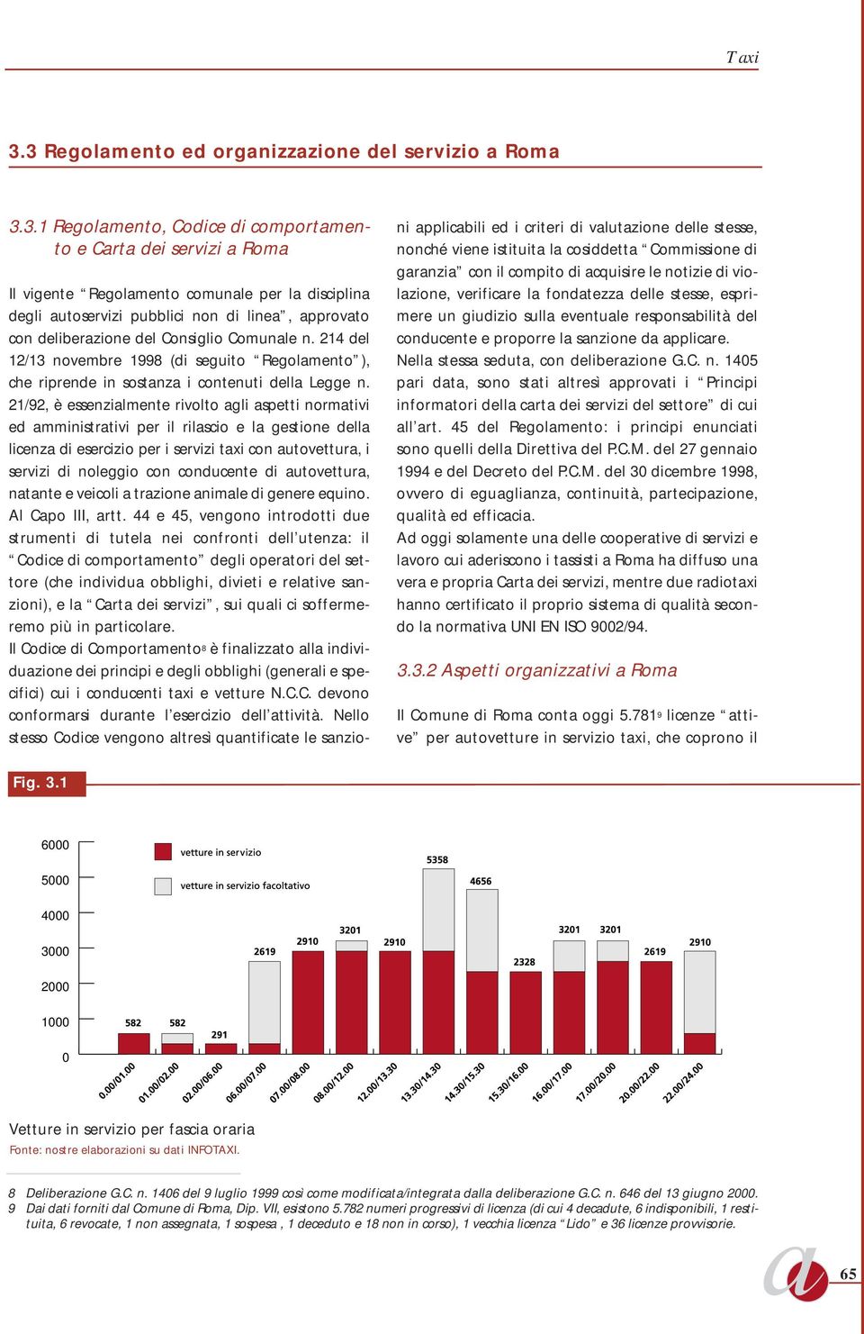 non di linea, approvato con deliberazione del Consiglio Comunale n. 214 del 12/13 novembre 1998 (di seguito Regolamento ), che riprende in sostanza i contenuti della Legge n.