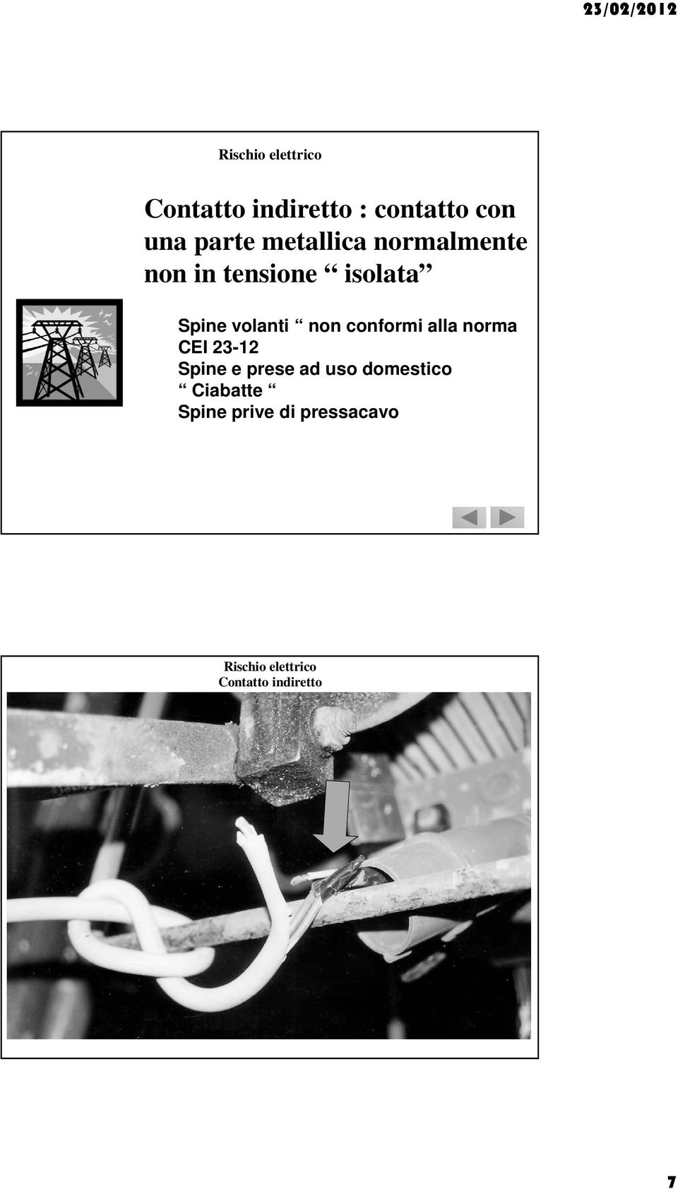 conformi alla norma CEI 23-12 Spine e prese ad uso domestico