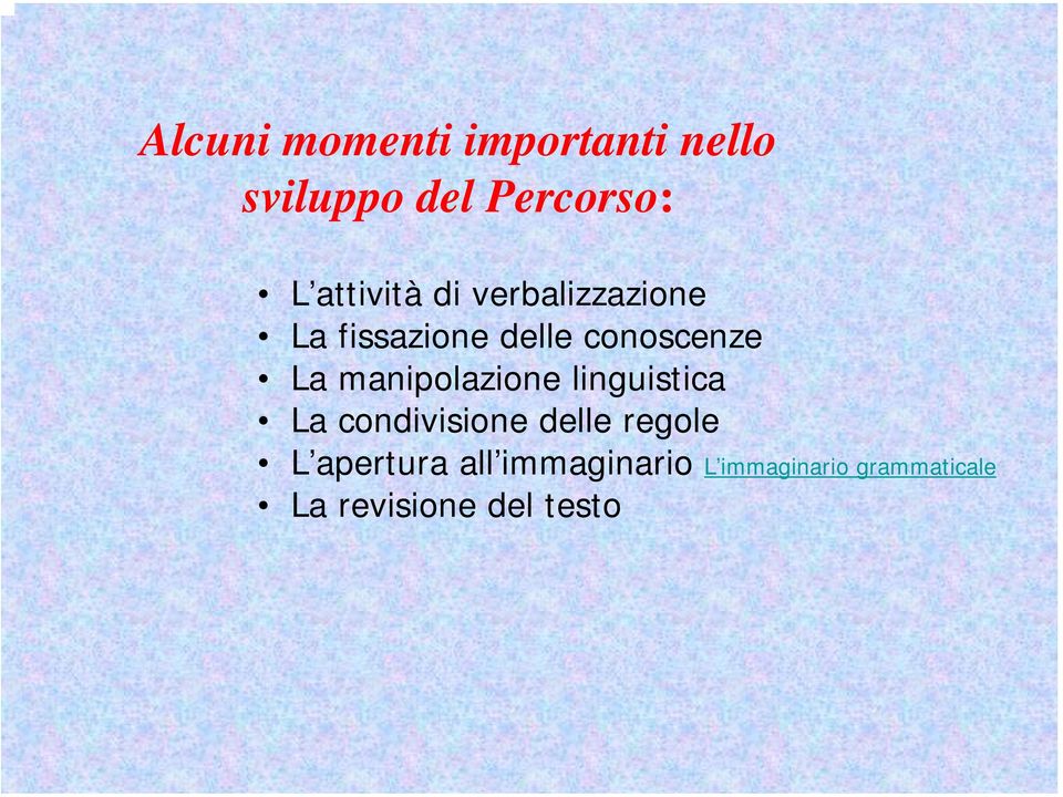 manipolazione linguistica La condivisione delle regole L