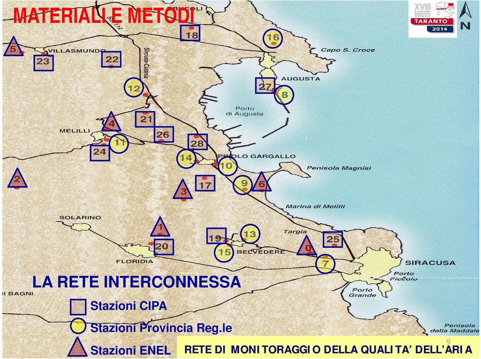 Stazioni Provincia Reg.