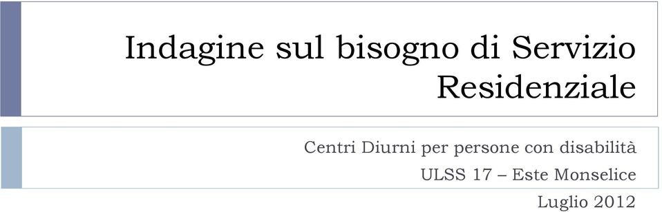 Diurni per persone con