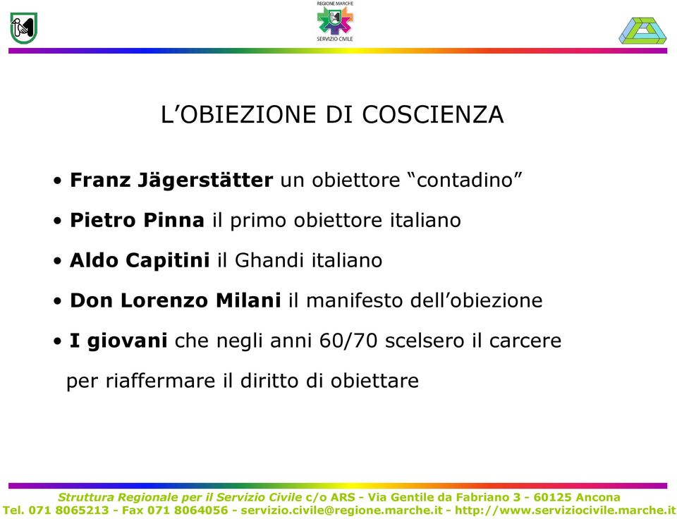 italiano Don Lorenzo Milani il manifesto dell obiezione I giovani che