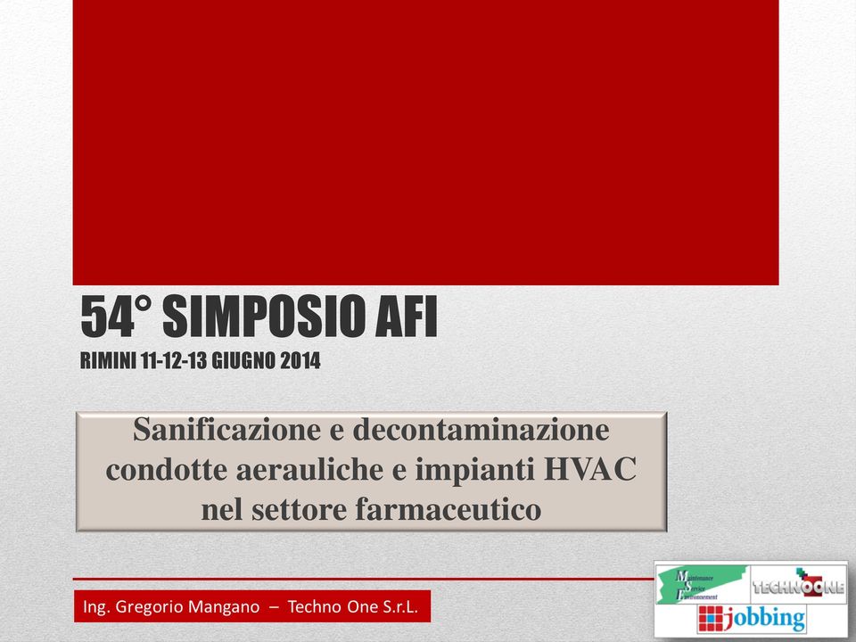 decontaminazione condotte