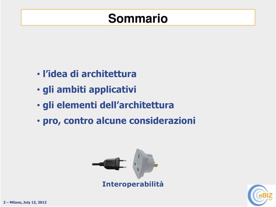 architettura pro, contro alcune