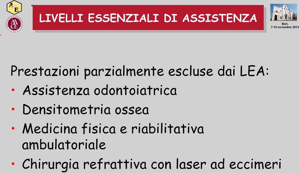 odontoiatrica Densitometria ossea Medicina fisica e