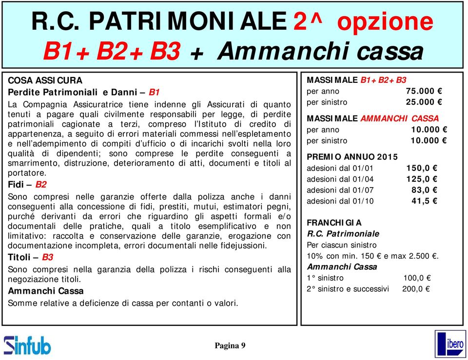 nella loro qualità di dipendenti; sono comprese le perdite conseguenti a smarrimento, distruzione, deterioramento di atti, documenti e titoli al portatore.