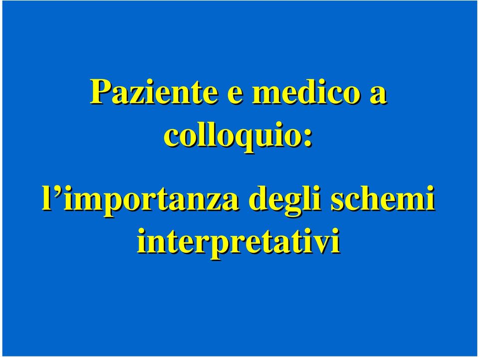 importanza degli