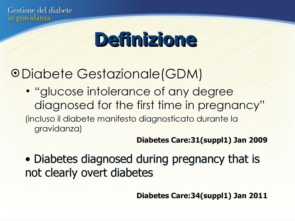 dgnostcto durnte l grvdnz) Dbetes Cre:31(suppl1) Jn 2009 Dbetes