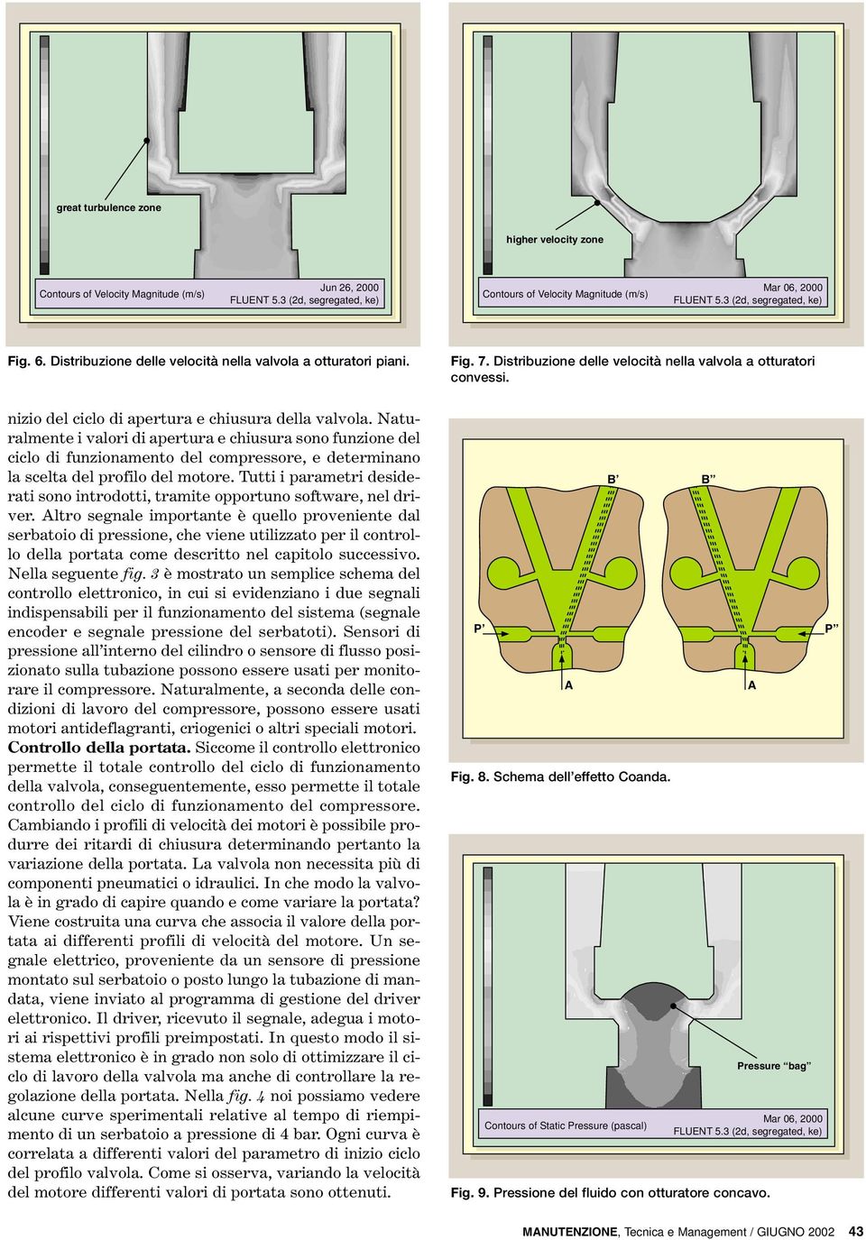 Naturalmente i valori di apertura e chiusura sono funzione del ciclo di funzionamento del compressore, e determinano la scelta del profilo del motore.