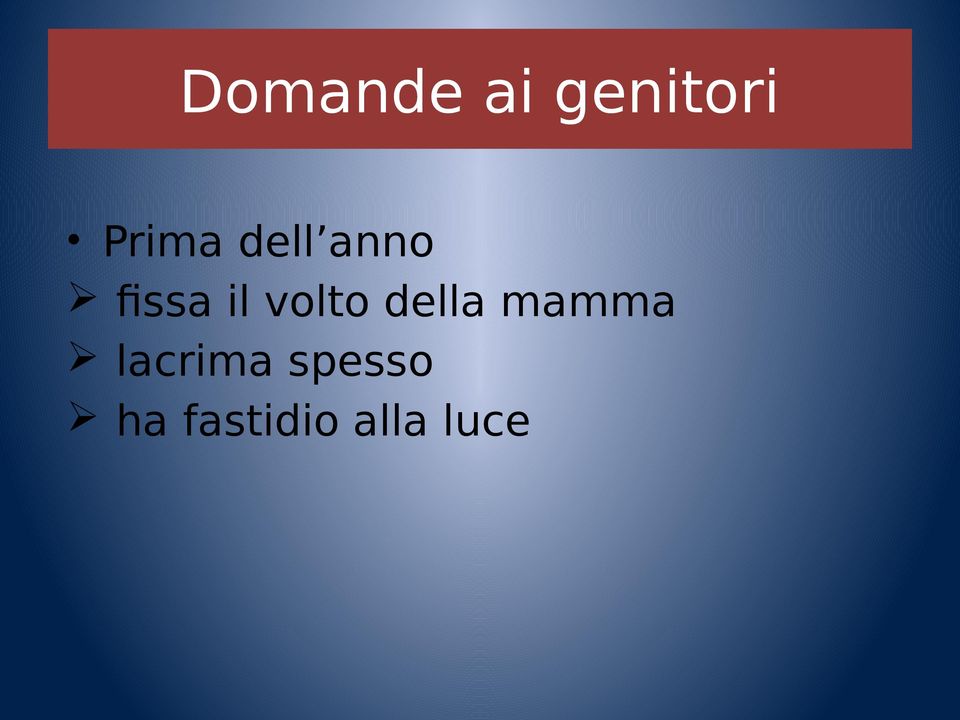 volto della mamma