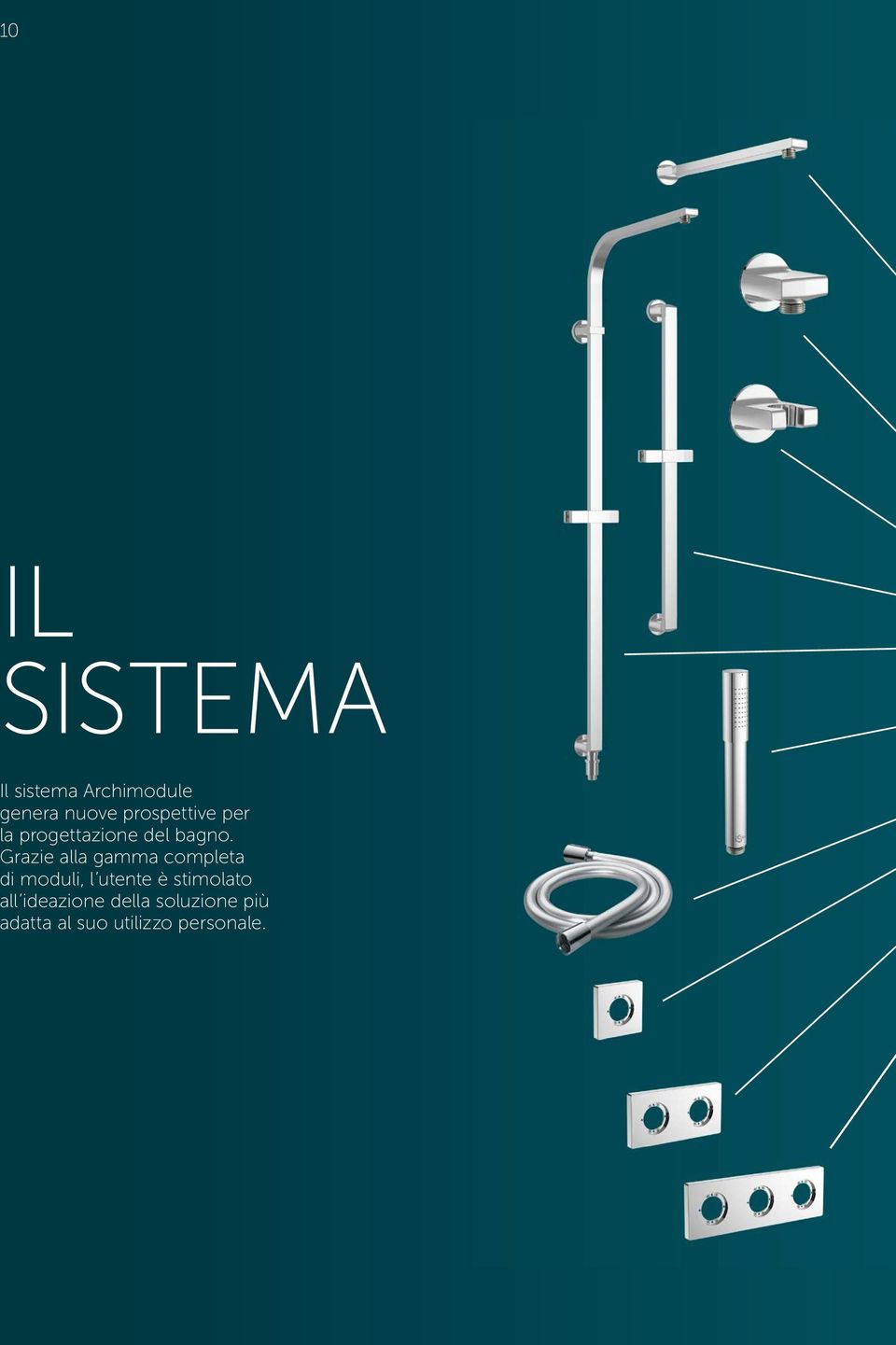 Grazie alla gamma completa di moduli, l utente è