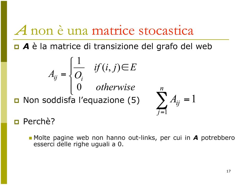 equazione (5) Perchè?