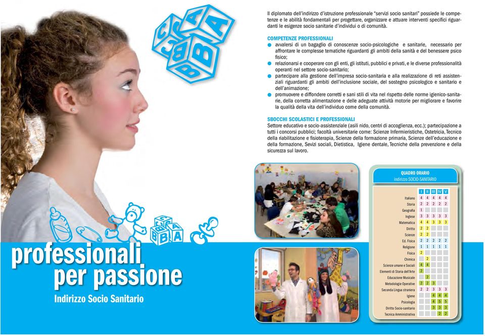 avvalersi di un bagaglio di conoscenze socio-psicologiche e sanitarie, necessario per affrontare le complesse tematiche riguardanti gli ambiti della sanità e del benessere psico fisico; relazionarsi