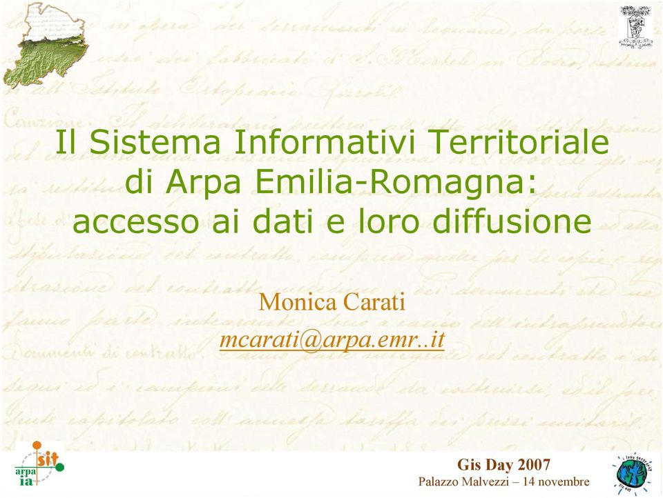 Emilia-Romagna: accesso ai dati