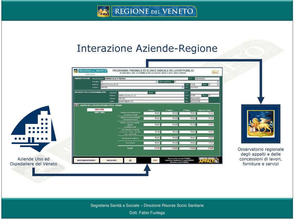 Osservatorio regionale degli appalti e